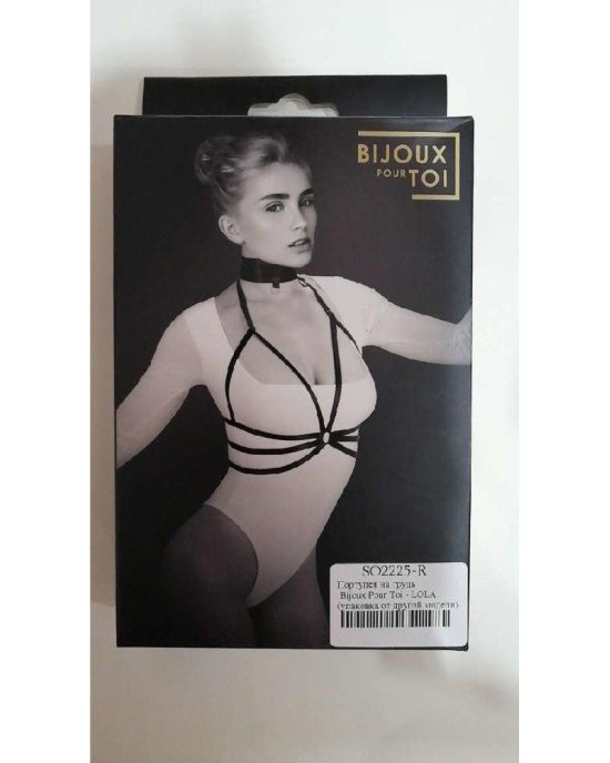 Портупея на груди Bijoux Pour Toi - LOLA (упаковка від іншої моделі) Портупея на груди Bijoux Pour Toi - LOLA (упаковка від іншої моделі)