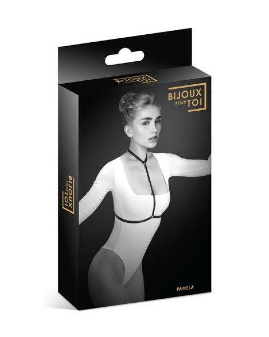 Портупея на груди Bijoux Pour Toi - PAMELA, еластичний поліестер