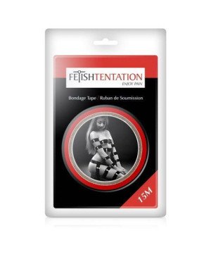 Скотч для бондажа Fetish Tentation Red (15 м), не липне до шкіри і волосків, тільки сам до себе Скотч для бондажа Fetish Tentation Red (15 м), не липне до шкіри і волосків, тільки сам до себе