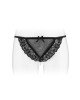Трусики-стрінги з перлинною ниткою Fashion Secret KATIA Black Трусики-стрінги з перлинною ниткою Fashion Secret KATIA Black