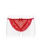 Трусики-стрінги з перлинною ниткою Fashion Secret KATIA Red Трусики-стрінги з перлинною ниткою Fashion Secret KATIA Red