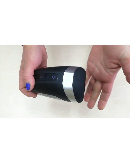 Мастурбатор Satisfyer Men Heat Vibration імітатор мінету, підігрів та вібрація, стимуляція головки Мастурбатор Satisfyer Men Heat Vibration імітатор мінету, підігрів та вібрація, стимуляція головки
