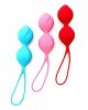Вагінальні кульки Satisfyer V Balls (3 пари), діаметр 3,4 см, маса 79-114-150г, монолітні