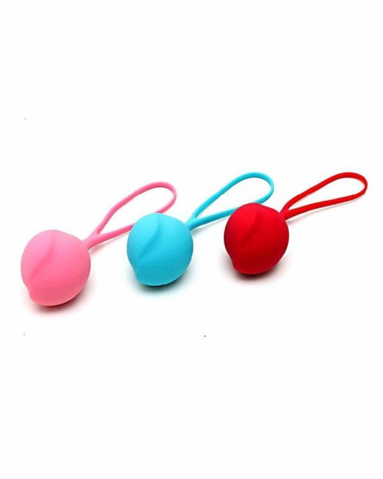 Вагінальні кульки Satisfyer Strengthening Balls (3шт), діаметр 3,8 см, маса 62-82-98г, монолітні