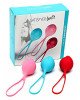 Вагінальні кульки Satisfyer Strengthening Balls (3шт), діаметр 3,8 см, маса 62-82-98г, монолітні