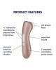 Вакуумний кліторальний стимулятор Satisfyer Pro 2+ Vibration з вібрацією