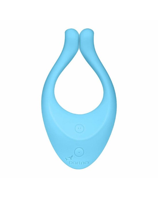 Вібратор для пар Satisfyer Endless Love Blue, 3 незалежні мотори, багатофункціональний
