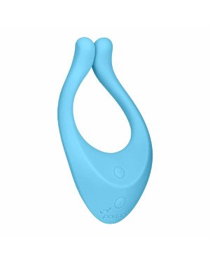 Вібратор для пар Satisfyer Endless Love Blue, 3 незалежні мотори, багатофункціональний