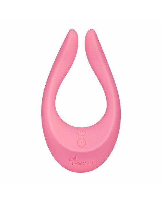 Вібратор для пар Satisfyer Endless Joy Pink, 3 незалежні мотори, багатофункціональний