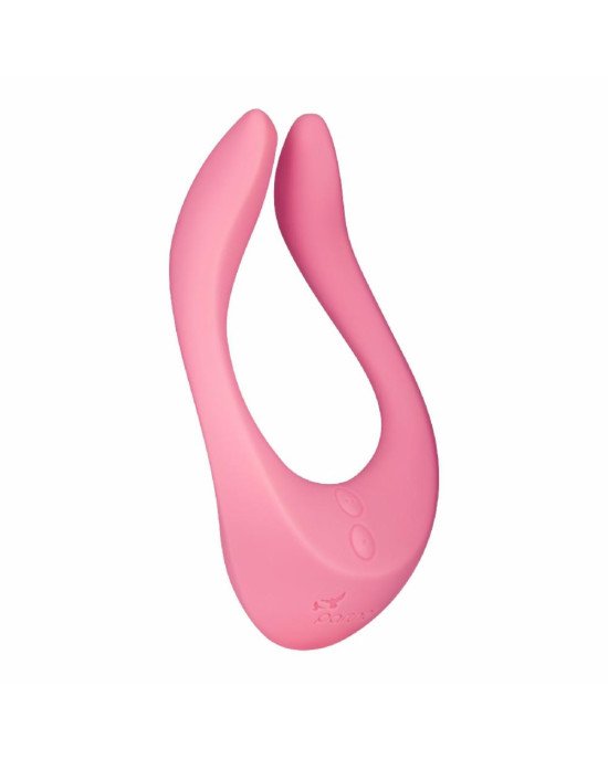 Вібратор для пар Satisfyer Endless Joy Pink, 3 незалежні мотори, багатофункціональний