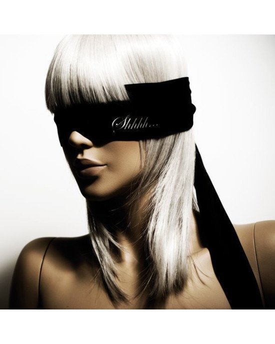 Пов’язка-стрічка з сатину 2в1 Bijoux Indiscrets: Shhh (пов’язка на очі і стрічка для зв’язування) Пов’язка-стрічка з сатину 2в1 Bijoux Indiscrets: Shhh (пов’язка на очі і стрічка для зв’язування)