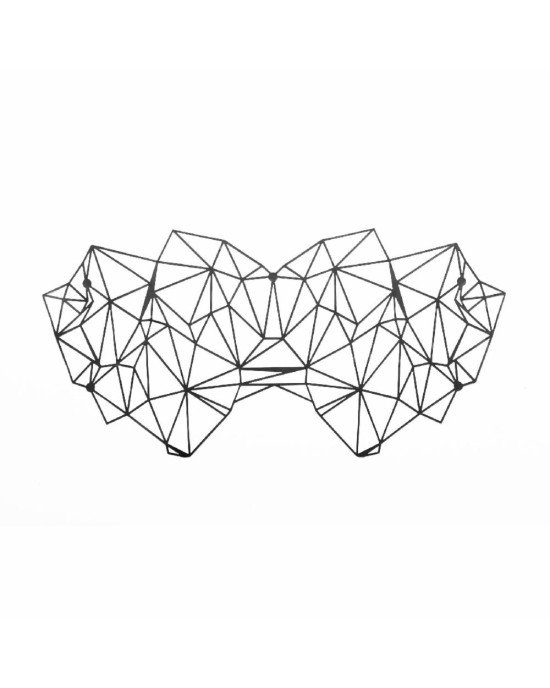 Маска на обличчя Bijoux Indiscrets - Kristine Mask, вінілова, клейове кріплення, без зав'язок Маска на обличчя Bijoux Indiscrets - Kristine Mask, вінілова, клейове кріплення, без зав'язок