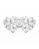 Маска на обличчя Bijoux Indiscrets - Kristine Mask, вінілова, клейове кріплення, без зав'язок Маска на обличчя Bijoux Indiscrets - Kristine Mask, вінілова, клейове кріплення, без зав'язок