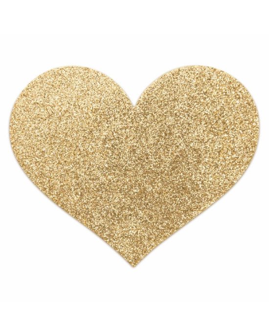 Пестіс - стикини Bijoux Indiscrets - Flash Heart Gold, наклейки на соски Пестіс - стикини Bijoux Indiscrets - Flash Heart Gold, наклейки на соски