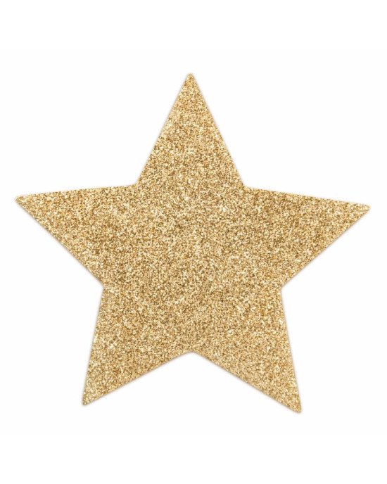 Пестіс - стикини Bijoux Indiscrets - Flash Star Gold, наклейки на соски Пестіс - стикини Bijoux Indiscrets - Flash Star Gold, наклейки на соски