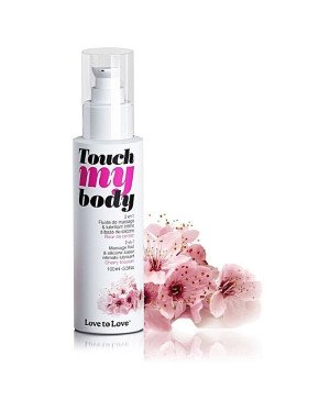 Масажний гель і змазка 2-в-1 Love To Love TOUCH MY BODY Cherry Blossom (100 мл) зволожуючий