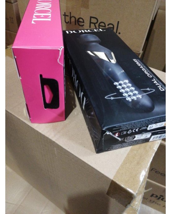 Вібромасажер 2в1 Dorcel Dual Orgasms Gold (м'ята упаковка!!!) Вібромасажер 2в1 Dorcel Dual Orgasms Gold (м'ята упаковка!!!)
