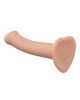 Насадка для страпону Strap-On-Me Dual Density Dildo Flesh S, діаметр 2,7 см, двошарова, гнучкий