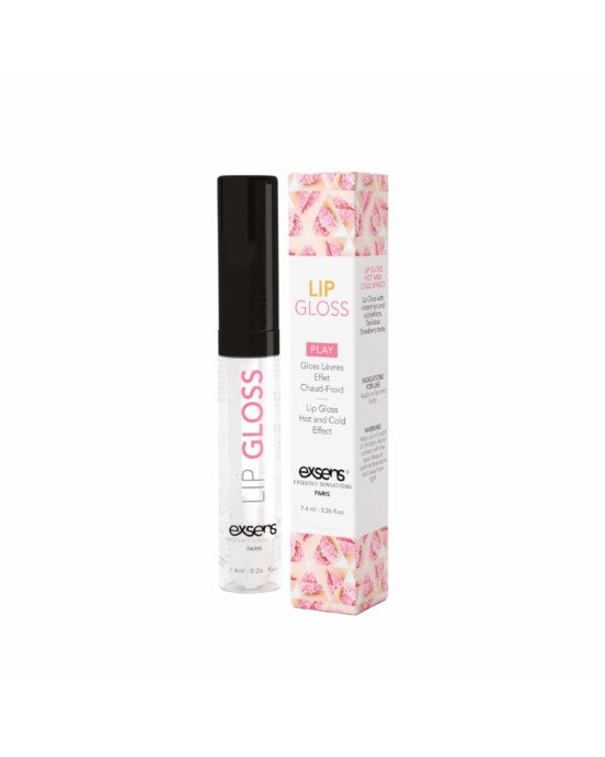 Стимулювальний блиск для губ EXSENS Lip Gloss 7,4 мл, ефект поколювання і холод-тепло Стимулювальний блиск для губ EXSENS Lip Gloss 7,4 мл, ефект поколювання і холод-тепло