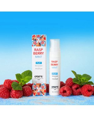 Стимулювальний гель EXSENS Kissable Raspberry Mint 15мл можна для поцілунків, охолоджувальний Стимулювальний гель EXSENS Kissable Raspberry Mint 15мл можна для поцілунків, охолоджувальний