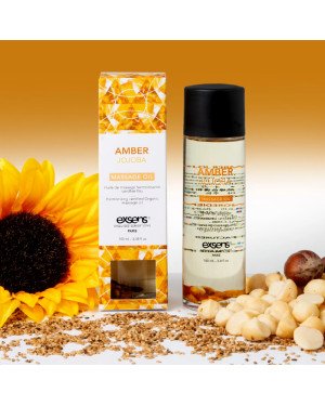 Масажна олія EXSENS Amber Jojoba (гармонізує, з бурштином) 100мл, натуральна Масажна олія EXSENS Amber Jojoba (гармонізує, з бурштином) 100мл, натуральна