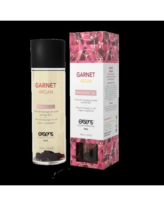 Масажна олія EXSENS Garnet Argan (чуттєве з гранатом) 100мл, натуральна Масажна олія EXSENS Garnet Argan (чуттєве з гранатом) 100мл, натуральна