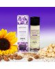 Масажна олія EXSENS Amethyst Sweet Almond (розслаблювальна, з аметистом) 100мл, натуральна