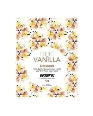 Пробник масажної олії EXSENS Hot Vanilla 3мл