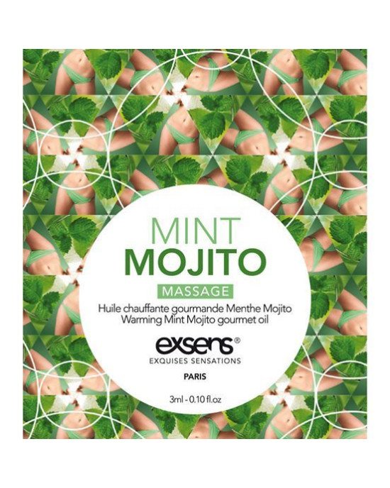 Пробник массажної олії EXSENS Mojito 3мл Пробник массажної олії EXSENS Mojito 3мл