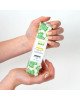 Масажна олія EXSENS Organic Spear Mint 50мл розігріває, без цукру, без парабенів, їстівна