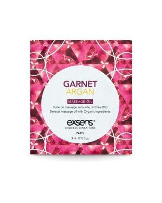 Пробник масажної олії EXSENS Garnet Argan 3мл (термін до 01.12.2025) Пробник масажної олії EXSENS Garnet Argan 3мл (термін до 01.12.2025)
