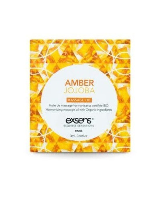 Пробник масажної олії EXSENS Amber Jojoba 3мл Пробник масажної олії EXSENS Amber Jojoba 3мл