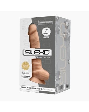 Фалоімітатор SilexD Johnny Flesh (MODEL 1 size 7in), двошаровий, силікон +Silexpan, діаметр 3,8см Фалоімітатор SilexD Johnny Flesh (MODEL 1 size 7in), двошаровий, силікон +Silexpan, діаметр 3,8см