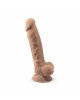 Фалоімітатор SilexD Johnny Flesh (MODEL 1 size 7in), двошаровий, силікон +Silexpan, діаметр 3,8см Фалоімітатор SilexD Johnny Flesh (MODEL 1 size 7in), двошаровий, силікон +Silexpan, діаметр 3,8см