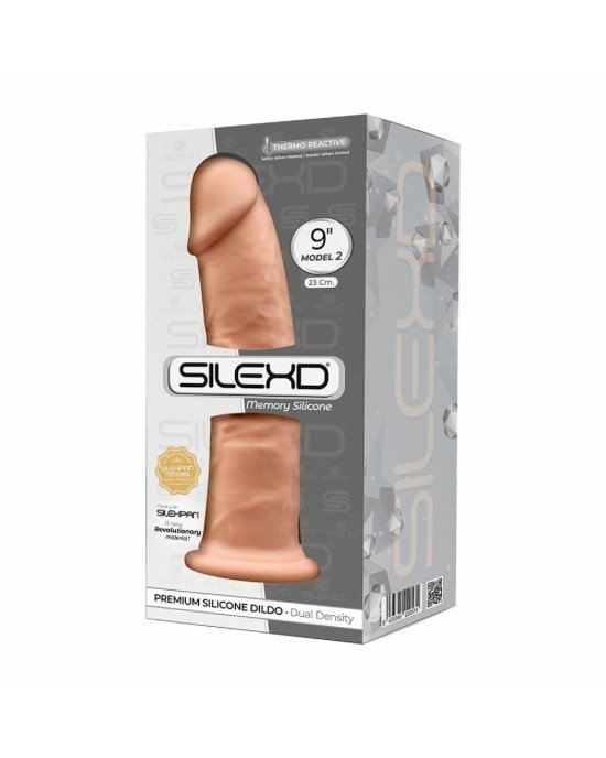 Фалоімітатор SilexD Oscar Flesh (MODEL 2 size 9in), двошаровий, силікон + Silexpan, діаметр 5,4см Фалоімітатор SilexD Oscar Flesh (MODEL 2 size 9in), двошаровий, силікон + Silexpan, діаметр 5,4см