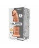 Фалоімітатор SilexD Oscar Flesh (MODEL 2 size 9in), двошаровий, силікон + Silexpan, діаметр 5,4см Фалоімітатор SilexD Oscar Flesh (MODEL 2 size 9in), двошаровий, силікон + Silexpan, діаметр 5,4см