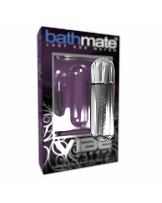 Вібропуля Bathmate Vibe Bullet Chrome, глибока потужна вібрація Вібропуля Bathmate Vibe Bullet Chrome, глибока потужна вібрація