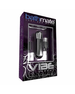 Вібропуля Bathmate Vibe Bullet Chrome, глибока потужна вібрація Вібропуля Bathmate Vibe Bullet Chrome, глибока потужна вібрація