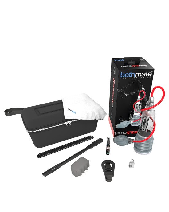 Гідропомпа Bathmate HydroXtreme 5 (X20), для члена довжиною від 7,5 до 12,5 см, діаметр до 4,5 см Гідропомпа Bathmate HydroXtreme 5 (X20), для члена довжиною від 7,5 до 12,5 см, діаметр до 4,5 см