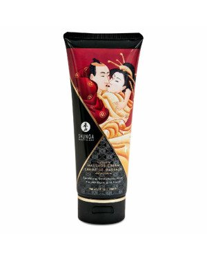 Їстівний масажний крем Shunga Kissable Massage Cream – Sparkling Strawberry Wine (200 мл) Їстівний масажний крем Shunga Kissable Massage Cream – Sparkling Strawberry Wine (200 мл)