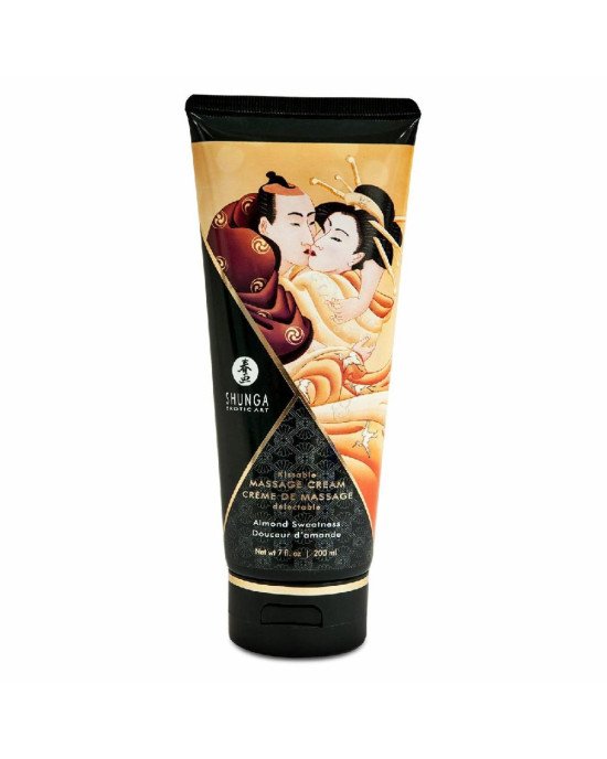 Съедобный массажный крем Shunga Kissable Massage Cream - Almond Sweetness (200 мл) Съедобный массажный крем Shunga Kissable Massage Cream - Almond Sweetness (200 мл)