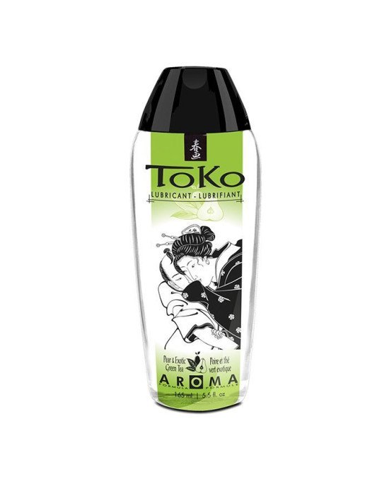 Лубрикант на водній основі Shunga Toko AROMA - Pear & Exotic Green Tea (165 мл), не містить цукру Лубрикант на водній основі Shunga Toko AROMA - Pear & Exotic Green Tea (165 мл), не містить цукру