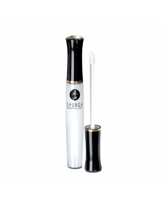 Стимулювальний блиск для губ Shunga LIPGLOSS – Coconut Water (10 мл), ефект поколювання, холод-тепло Стимулювальний блиск для губ Shunga LIPGLOSS – Coconut Water (10 мл), ефект поколювання, холод-тепло