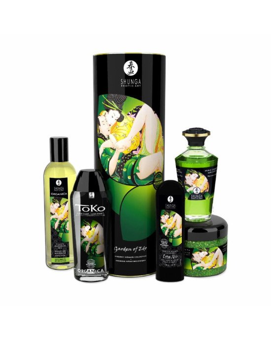 Подарунковий набір Shunga GARDEN OF EDO Organic: розслаблювальний аромат зеленого чаю Подарунковий набір Shunga GARDEN OF EDO Organic: розслаблювальний аромат зеленого чаю