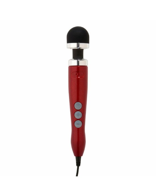 Вібромасажер DOXY Die Cast 3 Candy Red, дуже потужний, живлення 220В, металевий корпус Вібромасажер DOXY Die Cast 3 Candy Red, дуже потужний, живлення 220В, металевий корпус