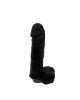 Крафтове мило-член із присоскою Чистий Кайф Black size M, натуральне Крафтове мило-член із присоскою Чистий Кайф Black size M, натуральне