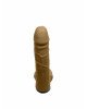 Крафтове мило-член із присоскою Чистий Кайф Brown size M, натуральне Крафтове мило-член із присоскою Чистий Кайф Brown size M, натуральне