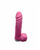 Крафтове мило-член із присоскою Чистий Кайф Pink size M, натуральне Крафтове мило-член із присоскою Чистий Кайф Pink size M, натуральне