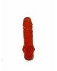 Крафтове мило-член із присоскою Чистий Кайф Red size M, натуральне Крафтове мило-член із присоскою Чистий Кайф Red size M, натуральне