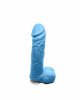 Крафтове мило-член із присоскою Чистий Кайф Blue size M, натуральне Крафтове мило-член із присоскою Чистий Кайф Blue size M, натуральне